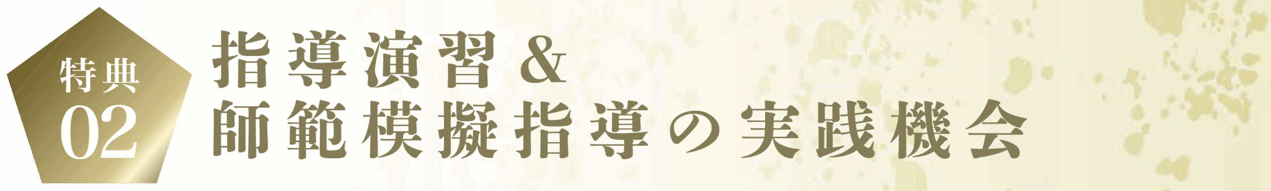 指導演習&師範模擬指導の実践